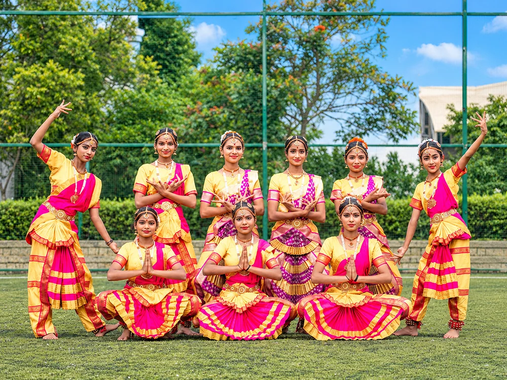 Vibrant Bharatanatyam Group