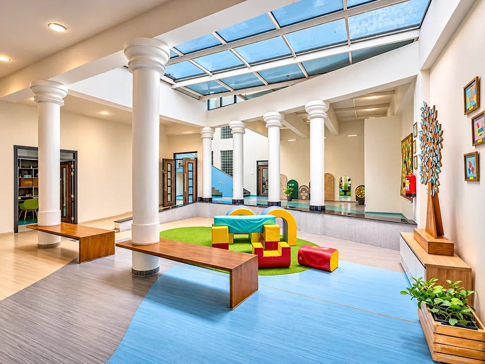 Modern Children’s Atrium Playground