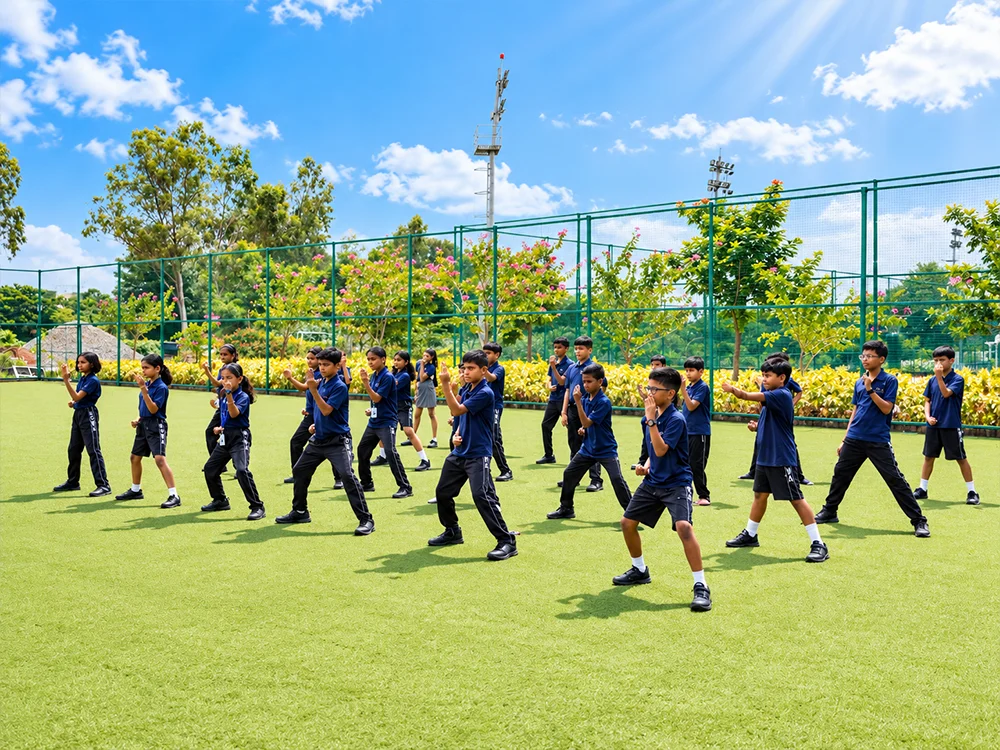 Martial Arts Outdoor Practice